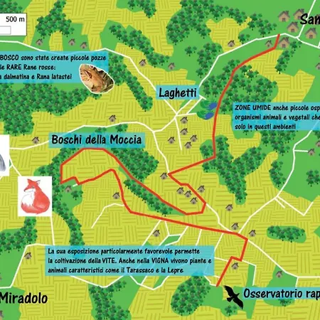 Oda ve Kahvaltı Casacandi Miradolo Terme
