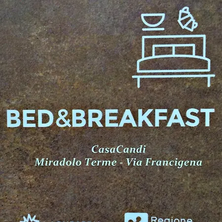 Casacandi Bed & Breakfast Miradolo Terme